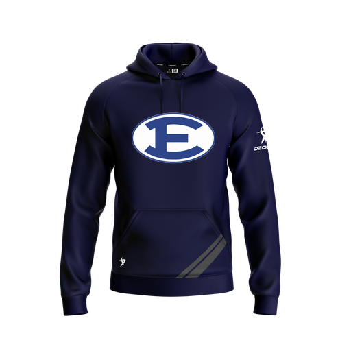 [FOLHSMNV-YXS-LOGO2] Decker Summit Hoodie (Youth XS, Navy, Logo 2)