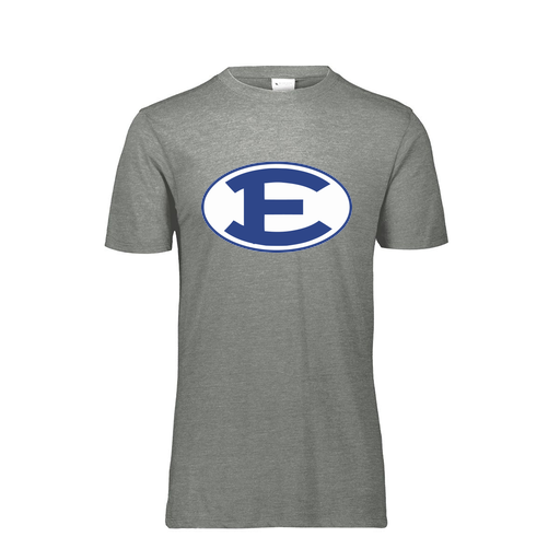 [FTSCUBGY-AS-LOGO2] Decker Men's Tri-Blend T-Shirt - Short Sleeve (Adult S, Gray, Logo 2)