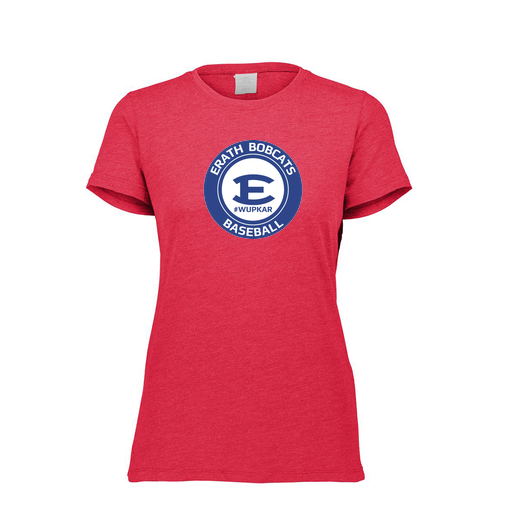 [FTSCUBRD-FAXS-LOGO1] Decker Women's Tri-Blend T-Shirt - Short Sleeve (Female Adult XS, Red, Logo 1)