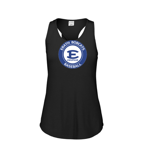 [3078.K94.S-LOGO1] Ladies Tri Blend Tank Top (Female Adult S, Black, Logo 1)