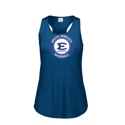 [3078.U22.S-LOGO1] Ladies Tri Blend Tank Top (Female Adult S, Navy, Logo 1)