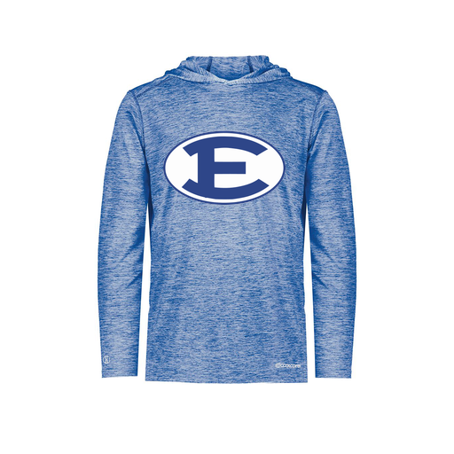 [FOLHCGRY-YS-LOGO2] Decker Youth Charge Hoodie (Youth S, Royal, Logo 2)