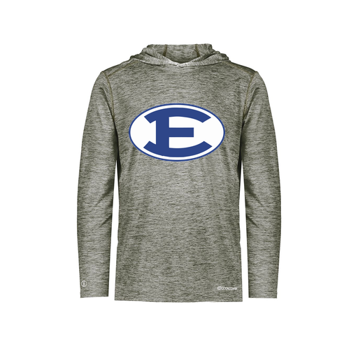 [CUS-DFW-CHGHOOD-PER-LSL-GRY-YS-LOGO2] Youth Charge Hoodie (Youth S, Gray, Logo 2)