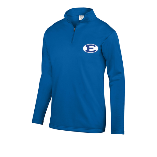 [FOLQFFRY-AS-LOGO2] Decker Men's FlexFleece 1/4 Zip (Adult S, Royal, Logo 2)