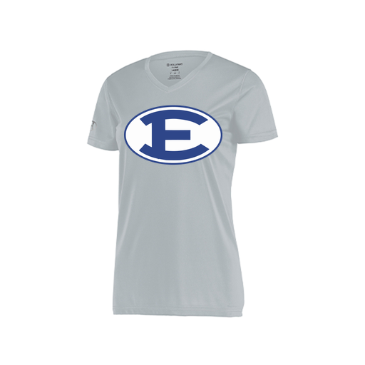 [222820.099.S-LOGO2] Ladies Movement Dri Fit Shirt (Female Adult S, Silver, Logo 2)